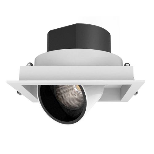 8W 15W 20W Ultra Anti-glare Recessed Ceiling Spotlight COB LED Downlight for Hotel, Home, Restaurant