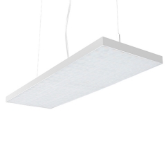 Luminária de alto fluxo, lâmpada de trilho linear de 3 circuitos 40 W 60 W 75 W Luz de painel de trilho LED fino