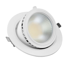 SAA CE 20W 28W 38W Dimmable Ceiling Recessed Downlight Swivel Led Shoplighter