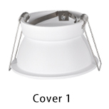 Trimless GU10 Downlight Socket Recessed Led Downlight Fixture