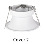 Trimless GU10 Downlight Socket Recessed Led Downlight Fixture