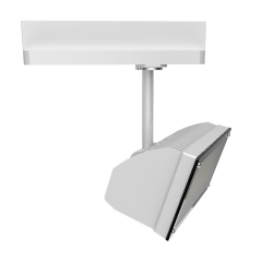 High Lumens 120 Degree Flood Led Track Shop Light Replace the Traditional 150w Track Fixture