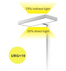 OTTO UGR<16 60W Dimmable Standing Office Floor Lamp