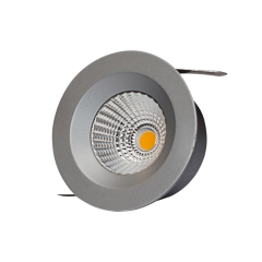 Refletor led embutido clássico 7W IP44 75mm led downlight