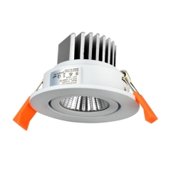 Spotlight LED embutido COB de grande venda Spotlight embutido LED Downlight 7W doméstico