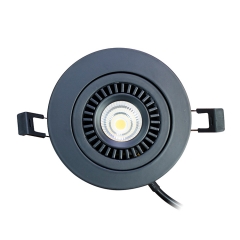 7W 90lm / w Solução AC embutida ajustável Led Downlight