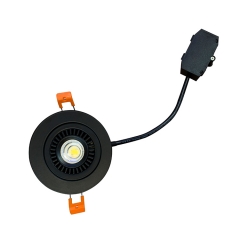 7W 90lm / w Solução AC embutida ajustável Led Downlight