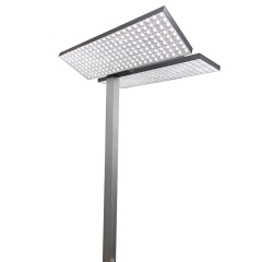 100W Office Floor Lamp Twin Heads Adjustable Floor Standing LED Luminaire