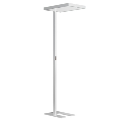 Lampadaire de bureau GRAND, lampe sur pied, 4000K 110W, gradation tactile et chargeur USB