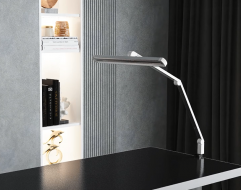 GRAND Office Stehleuchte, freistehende Lampe, 4000K 110W, Touch-Dimmen und USB-Ladegerät