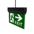 EXIT SIGNS for Emergency with Multiple Installation Methods Suit for All Escape Ways of Buildings