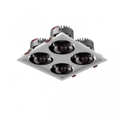 SNAIL Series LED Recessed Installation Downlight Square Four Holes SYD6343
