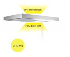 Human Centric Lighting CCT tunable Office Led Standlamp 80W 110W Led Floor Lamp for Workplace