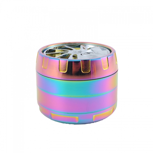 colorful weed herb grinder