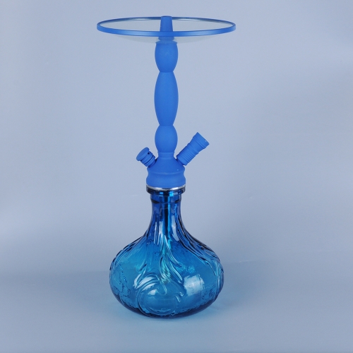 Conceptic Design Steel Hookah bleu color