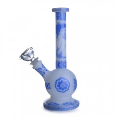 Blue and white porcelain hookah
