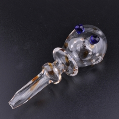 glass smoking water pipe