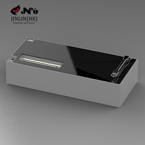 Electric cigarette rolling machine