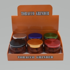 Vapruz Wooden Weed Herb Tobacco  50-MM 6-piece Grinder