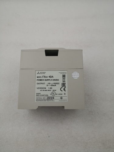 Mitsubishi PLC logic control FX3U-4DA