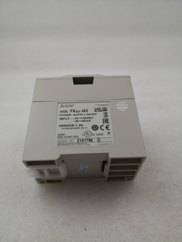 Mitsubishi PLC logic control FX3U-4AD