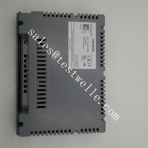 Siemens program touch screen 6AV2123-2GA03-0AX0