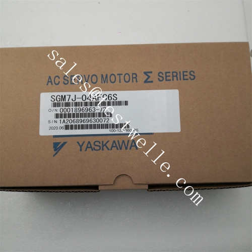 Yaskawa ac servo motor drive SGM7J-04AFC6S