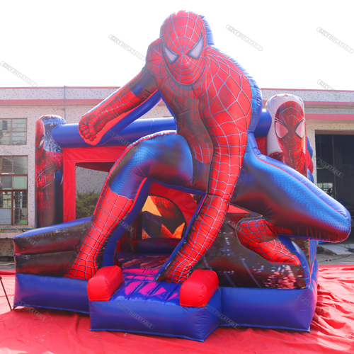 Castelo Bouncy do Homem-Aranha