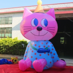 Cartoon Cat Inflatable Advertising Display