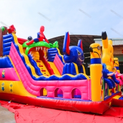 Cartoon Inflatable Amusement Playground