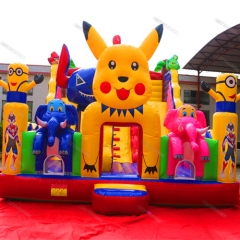Cartoon Inflatable Amusement Playground