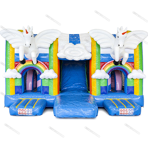 Unicorn Inflatable Bouncer With Slide