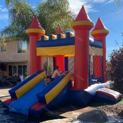 Backyard Bouncy Castles With Slide