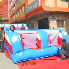 Inflatable Bungee Run Amusement Equipment