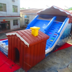 Giant Snow Mountain Inflatable Slide