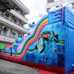 Underwater World Inflatable Playground