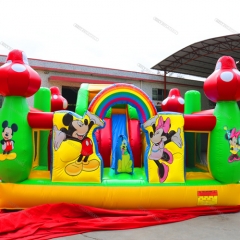 Outdoor Bounce House Jumping Castle With Slide