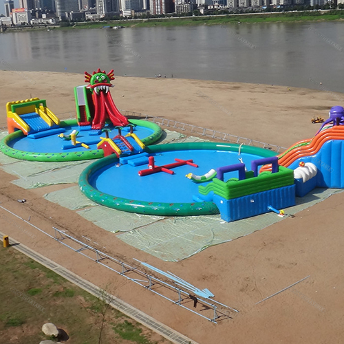 Inflatable Water Park Biggest Inflatable Giant Inflatable Playground Playground Amusement