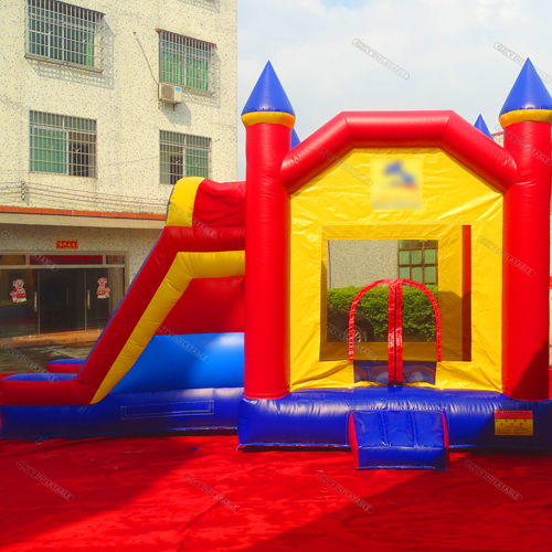 Inflatable Bounce Houses Colorful Moonwalk