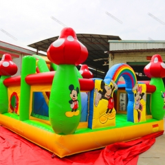 Outdoor Bounce House Jumping Castle With Slide