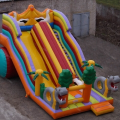 Commercial Outdoor Gaint Inflatable Dry Slide