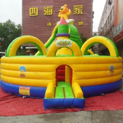 Interactive Toxic Nuclear Inflatable Obstacle Course