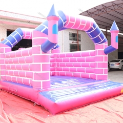 Pink Inflatable Bouncer Castle