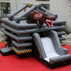 Dinosaur Bounce House Inflatable With Slide