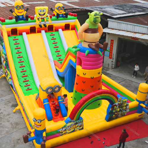 Shrek Inflatable Playground Outdoor
