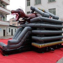 Dinosaur Bounce House Inflatable With Slide