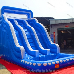 Inflatable Water Slide With Blower