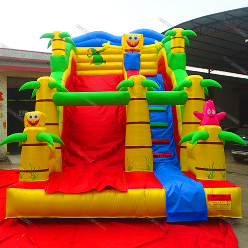 Spongebob Inflatable Slide