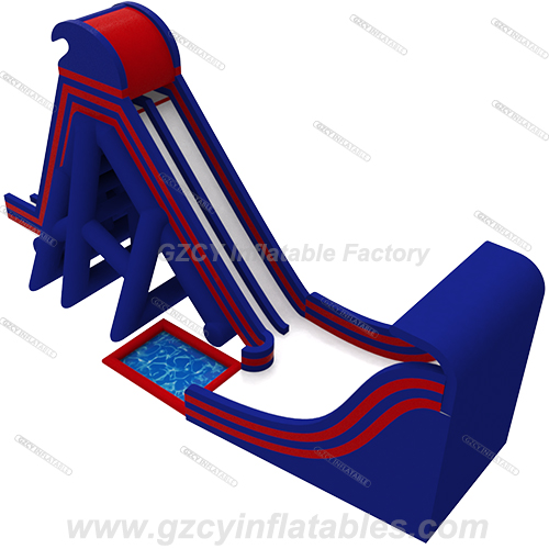 Water Ride U Shape hippo water slide,hippo slide,the hippo water slide,slip and slide ...