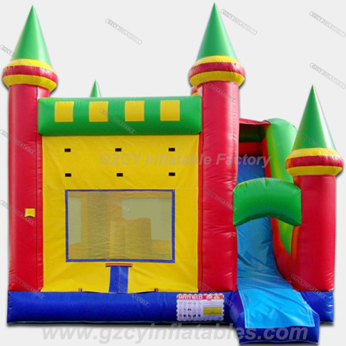 Castillos clásicos de Bouncy con tobogán